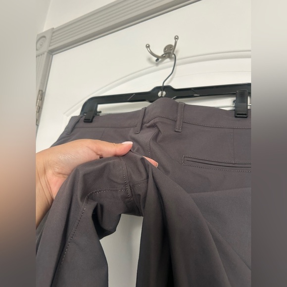 J.Crew 484 Slim Fit Tech Oxford Pants Men‎ 34 x 34 Gray NWT BX185 - Picture 9 of 13